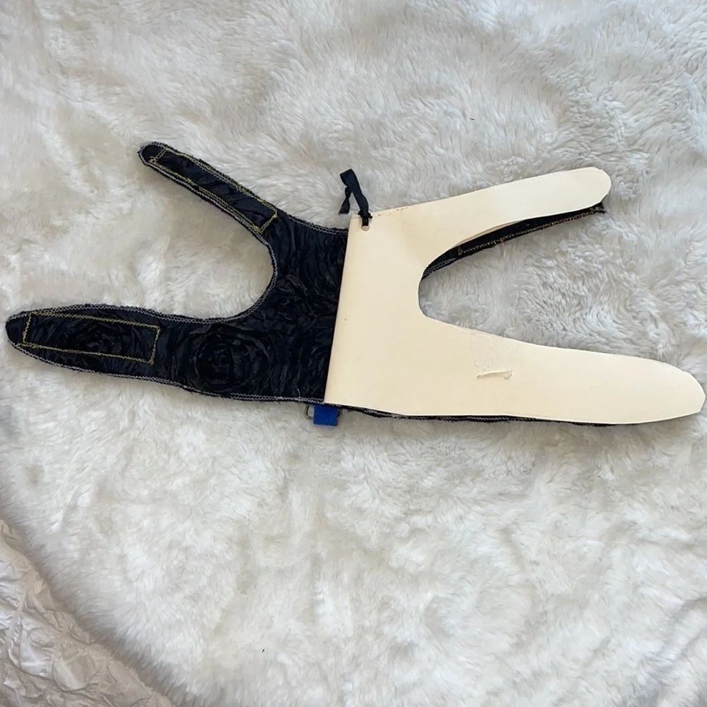 Handmade reversible cat harness light weight adjustable velcro Fits most sizes